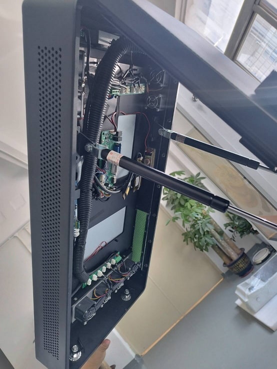 KDS-023:ตู้บริการตัวเอง Self Service กลางแจ้ง กันฝน กันแดด