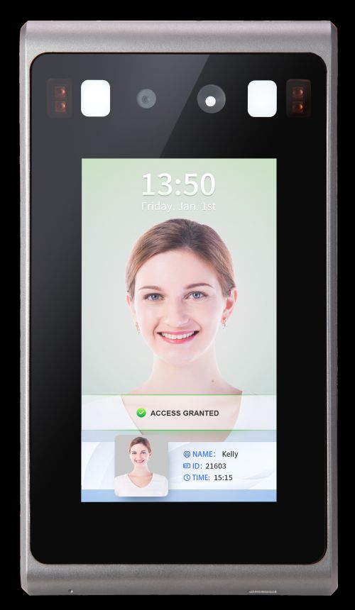 ACS-FR-HG12:เครื่องสแกนใบหน้า Face Recognition ลงเวลา+เปิดประตู