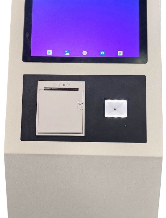 QS-QD12:เครื่องกดบัตรคิว ตั้งพื้น จอสัมผัส 21.5"