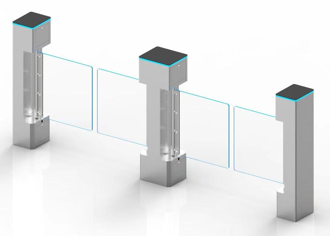 TS-SWG04:ประตูกั้นบานสวิง Swing Gate