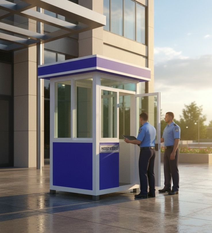 TEH-GB12-1212:ป้อมยามสำเร็จรูป Guard Booth GB12