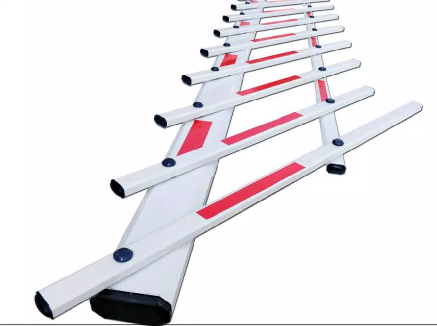 CP-ARMF:แขนกั้นรถยนต์แบบรั้ว Fence arm parking barrier แบบ2ชั้น