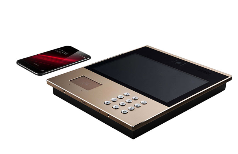 Face Recognition 13.3" Large Display Standalone Visitor Management