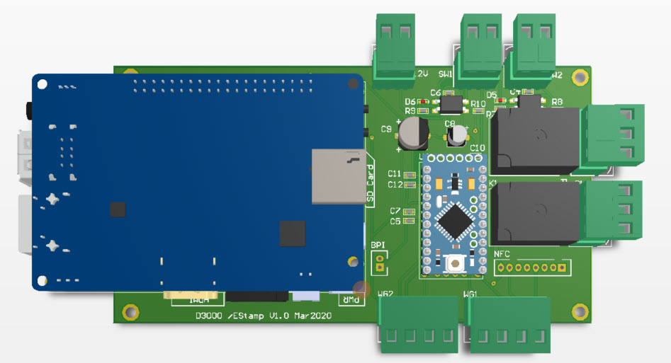 CP-ACS04:D3000-TCP/IP Board