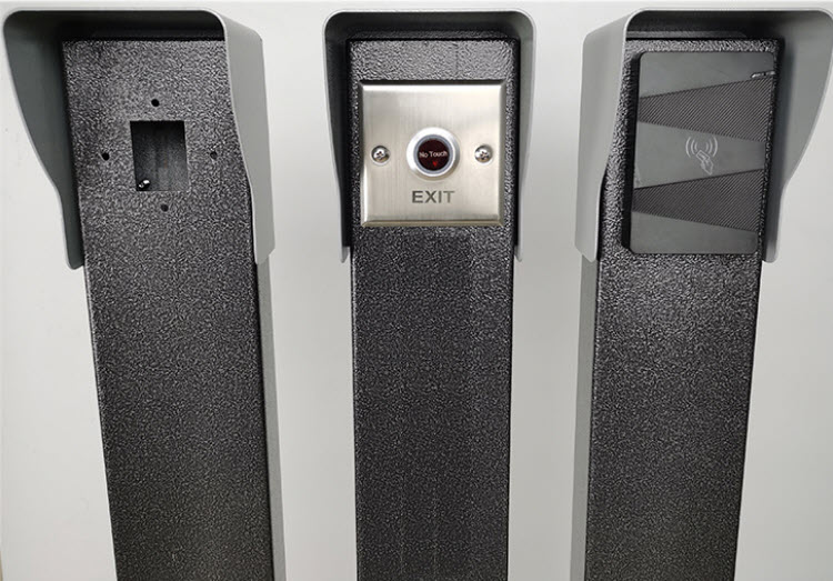 ACS-RD1:เสาเหล็ก เครื่องทาบบัตร / switch