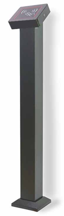 ACS-RD1:เสาเหล็ก เครื่องทาบบัตร / switch