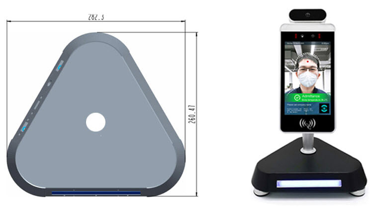 ACS-RD3:เสา Face Recognition scan