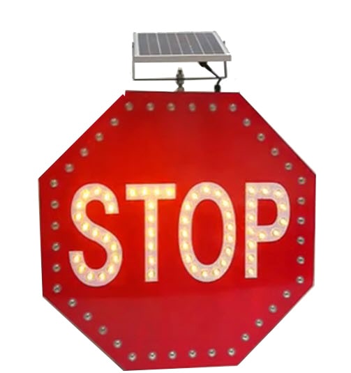 TE-STS600-3:ป้าย STOP แบบ LED
