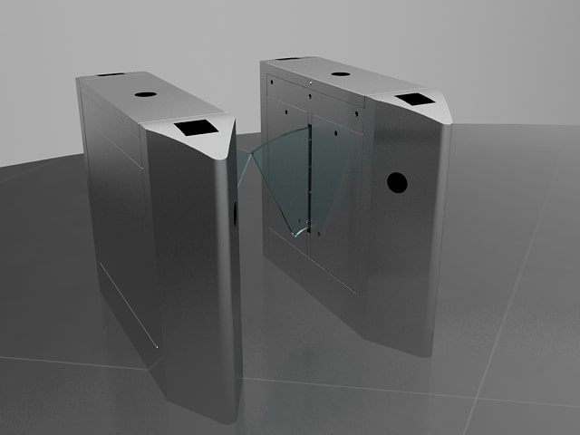 TS-TB5088:ประตูปีกผีเสื้อ Flap Barrier