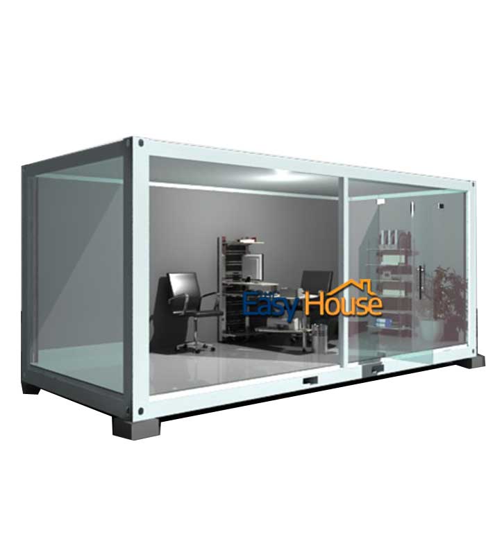 TEH-CH08:ตู้ office กระจกสำหรับ Showroom