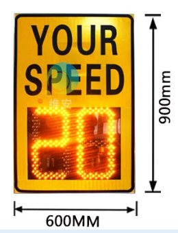TE-SNB08:ป้ายแสดงความเร็ว Solar 