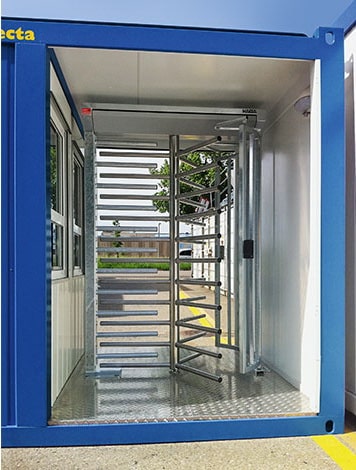 TS-FH-CH19:Full height เครื่องกั้น+ซุ้มทางเดิน