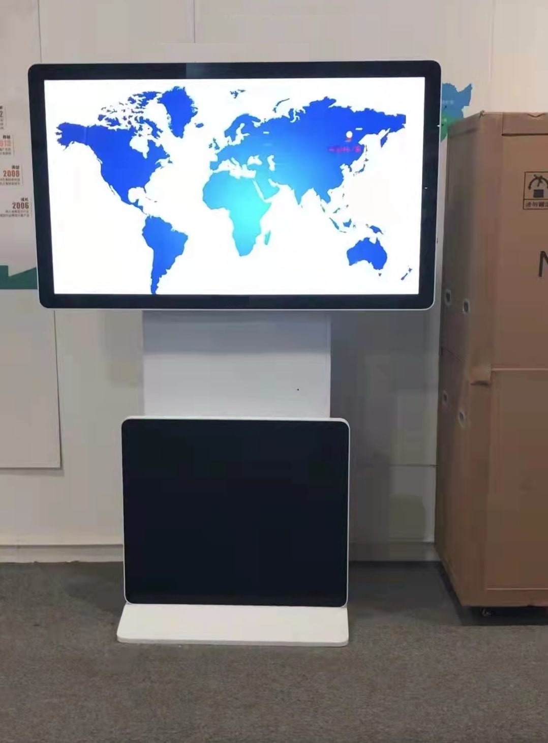 KDS-006:Digital Signage แบบหมุนนอนได้