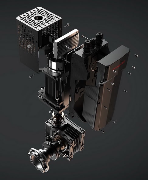 HPD-22:ประตู 22SQ.M. PVC High Speed door