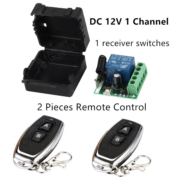 OTH-RM01:Remote รีโมท 12V 2CH 10A