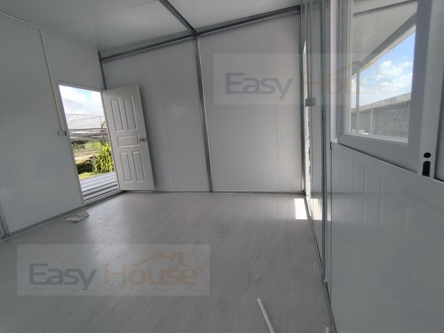 TEH-LRD06-3636C:บ้านพักคนงาน แบบห้องแถว 3.6*3.6