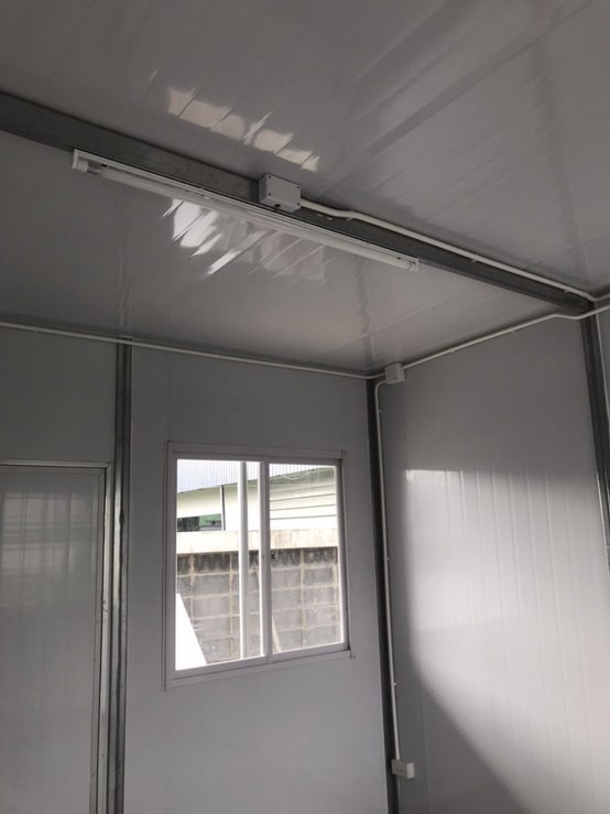 TEH-LRD06-3636C:บ้านพักคนงาน แบบห้องแถว 3.6*3.6