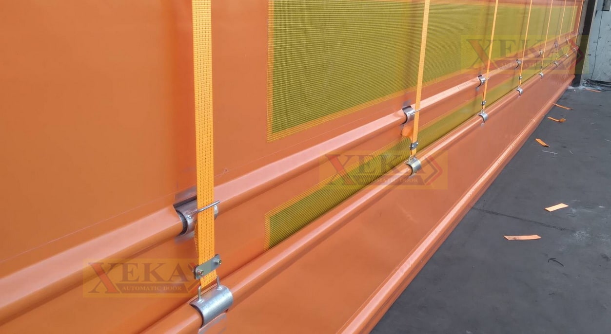 HPD-49:ประตู 49 SQ.M. Stack PVC High Speed door