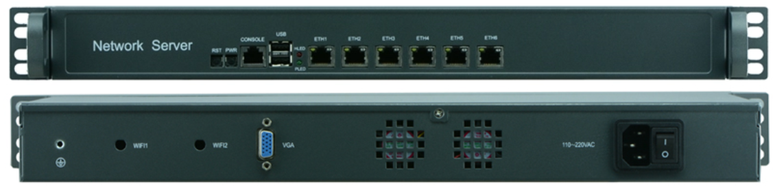 IT-SV05:Fanless Rack 1U server