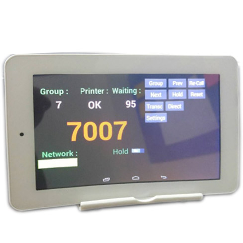 QS-QT03:เครื่องเรียกคิว Tablet Queue Caller