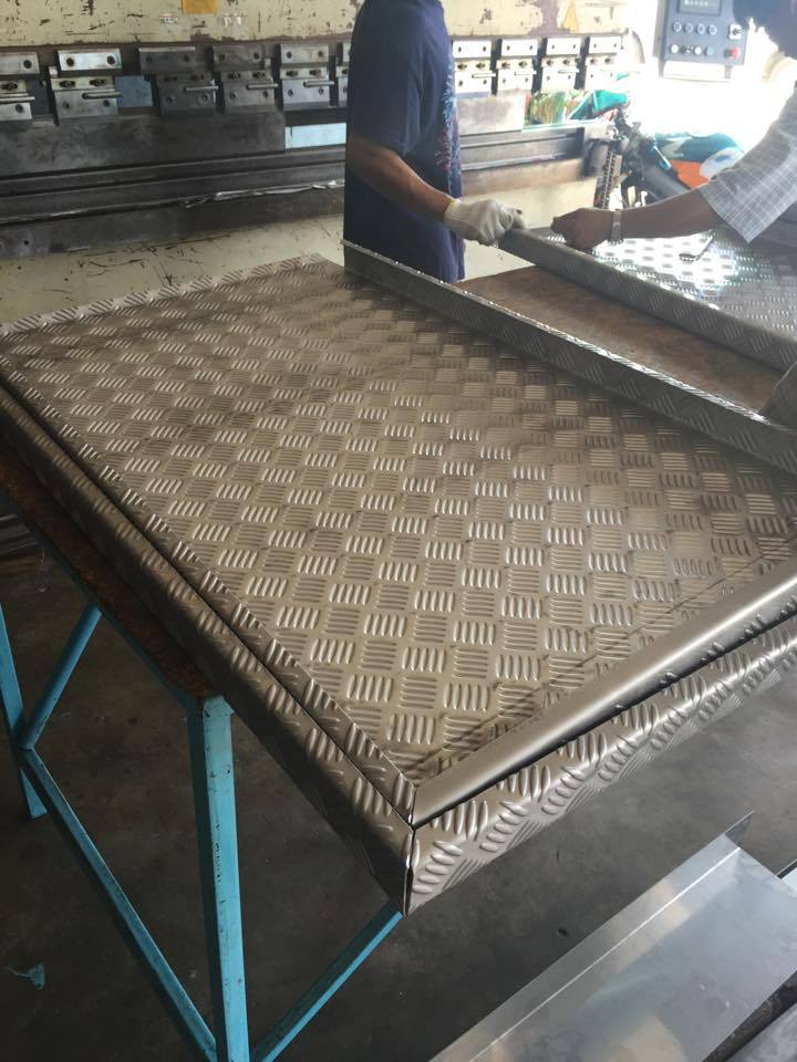 TS-F-STL02:แผ่นพื้นสแตนเลส สำหรับ TS-MP02