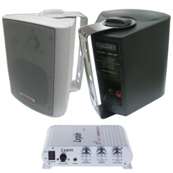 QS-SN01:เครื่องขยายเสียง+ลำโพง สำหรับระบบคิว