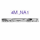 ATD-SD120-4:ประตู Auto Slide door 4M:สีธรรมดา