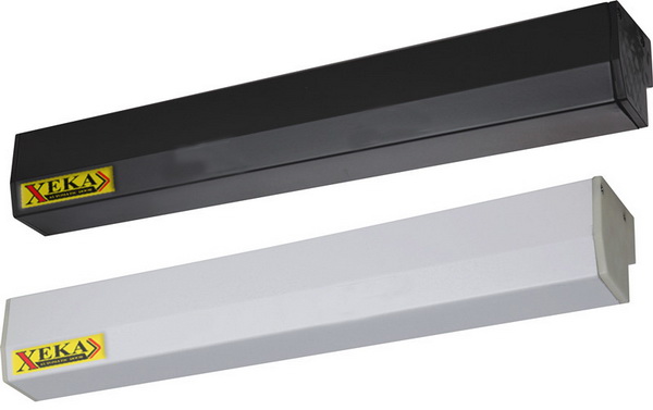 Home Auto Sliding Door สีดำ