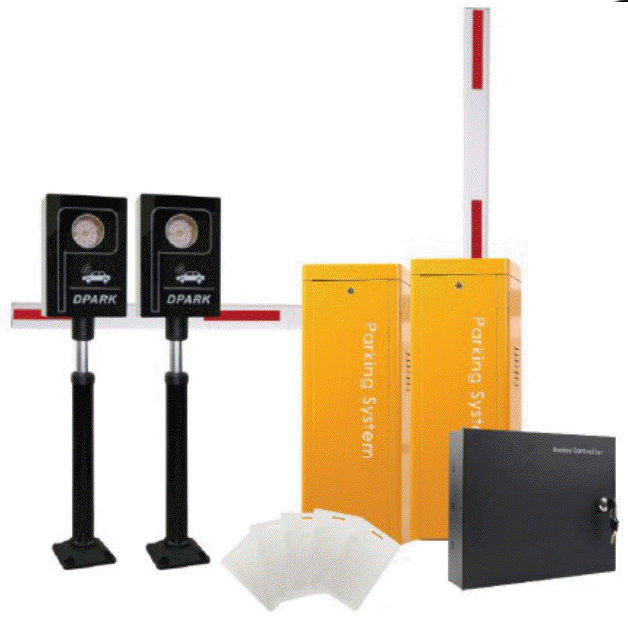 Carpark Package Short Range 60cm + Boom Barrier RFID