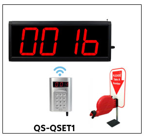 QS-QSET1:ชุดกดคิว