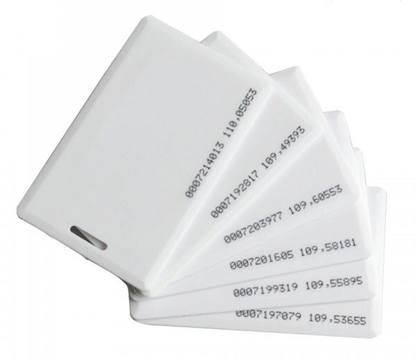 บัตร RFID Proximity 125Khz / Mifare 13.56MHz Heavy-duty 1.8mm