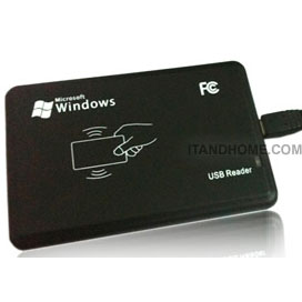 เครื่องอ่านบัตร RFID 125K EM USB Desktop Reader Plug & Play