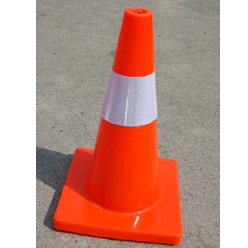TE-LZ-206:PVC Cone (Red Base) 45cm