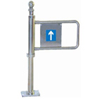 TS-SWG01:ประตูกั้นบานสวิง Manual Swing Gate