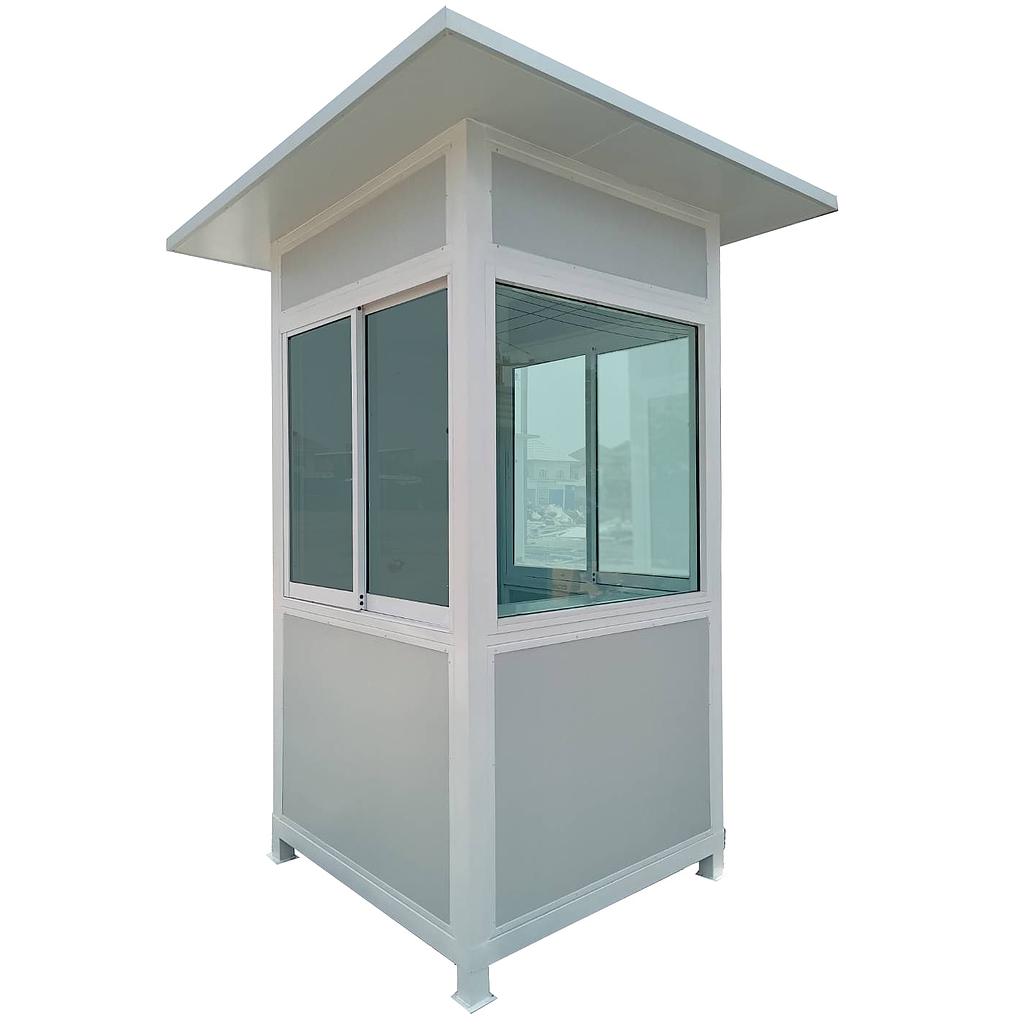 ป้อมยามสำเร็จรูป Guard Booth GB11 ขนาด 1.3x1.3 ม.