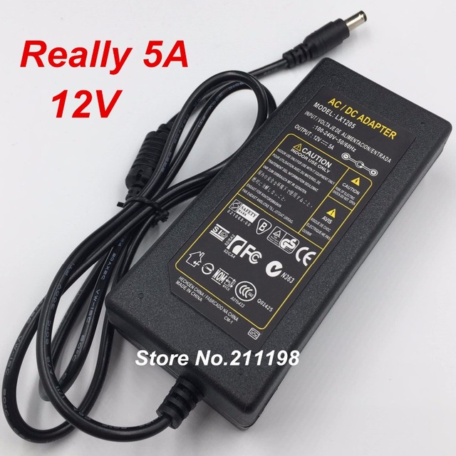 Power Adapter อแด็ปเตอร์ 12V-5A (PADT03)