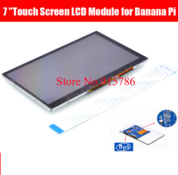 RM-LCD Touch 7"-Bananapi:จอทัชสกีน 7"