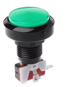 Push Button Switch 45mm LED12V