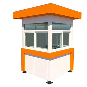 ป้อมยามสำเร็จรูป Guard Booth GB18 ขนาด 4.5x2.0 ม.