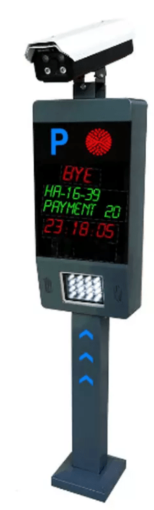 CP-LPR01:ระบบอ่านป้ายทะเบียนรถและมอเตอร์ไซต์ OCR พร้อมป้ายแสดงผล 4 บรรทัด