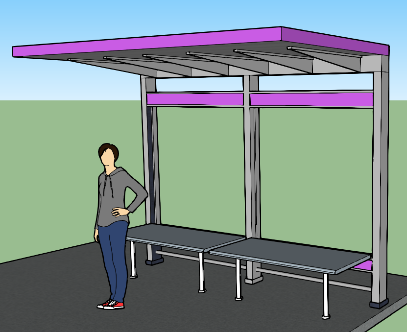 TEH-BST01:ที่พักผู้โดยสาร