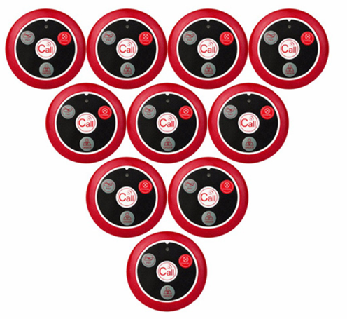 QS-WC12:ปุ่มเรียกพนักงาน 3 button