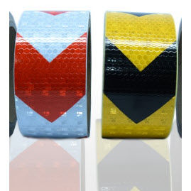 TE-RFT02:เทปสะท้อนแสง ลายลูกศร