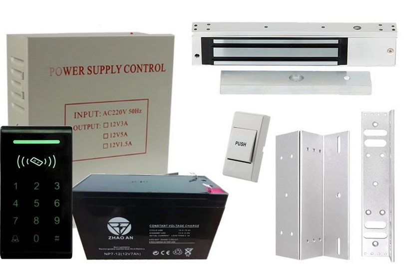 ACS-PCK02:ชุดสแกนบัตร+อุปกรณ์ติดตั้งกลอนแม่เหล็ก