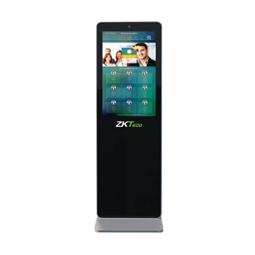 FaceKiosk 32" ตู้ลงเวลา Face Recognition Time Attendance Floor Stand