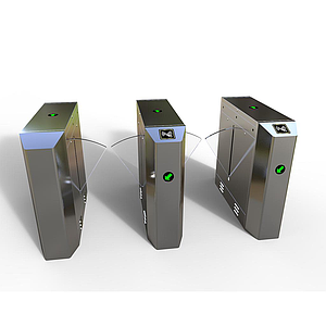 ประตูปีกผีเสื้อ Flap barrier gate (One Movement)