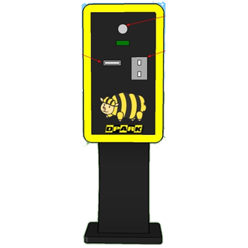 ตู้หยอดเหรียญ ลานจอด Auto Coin Payment Machine SMB Compact