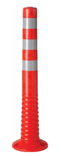 TE-JSZ-101:เสาหลักอ่อน เสาล้มลุก 75cm PU Spring post