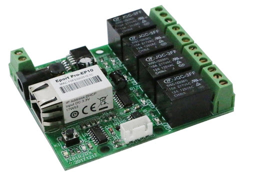 CVT-ETH-RL01:TCP Relay output 4Ch