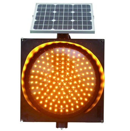 TE-TLSTL400-01:ไฟกระพริบโซล่าเซลล์ 400mm